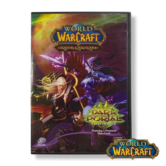 Upper Deck Other - 🍁2/$30🍁World of Warcraft TCG "Through the Dark Portal" Starter Deck